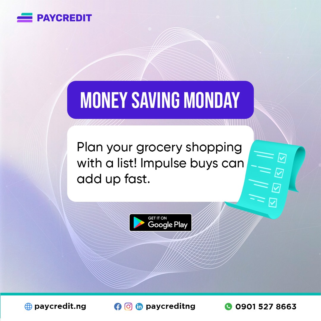 Money Saving Monday: Stick to a Grocery List and Save Big