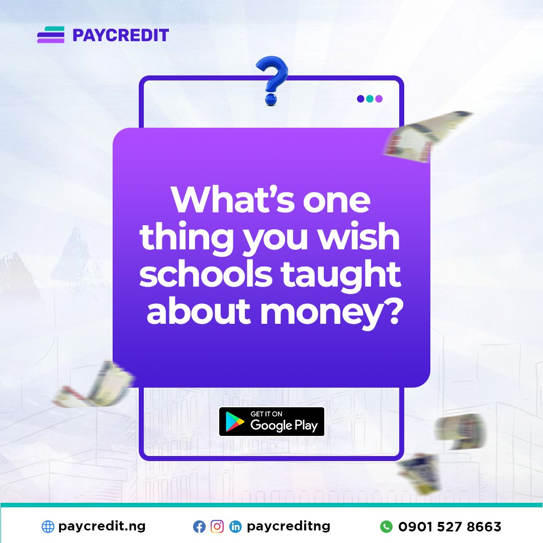 What’s One Thing You Wish Schools Taught About Money?