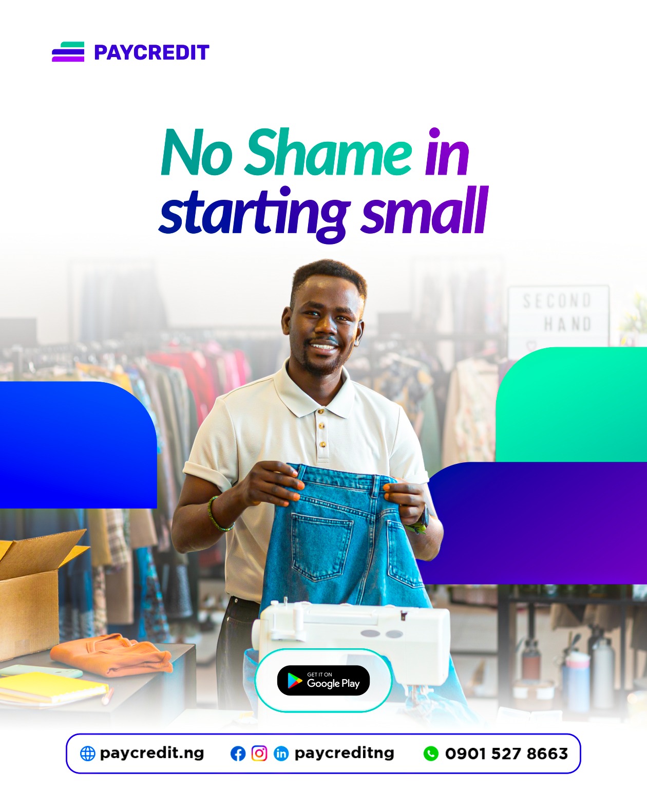 No Shame in Starting Small