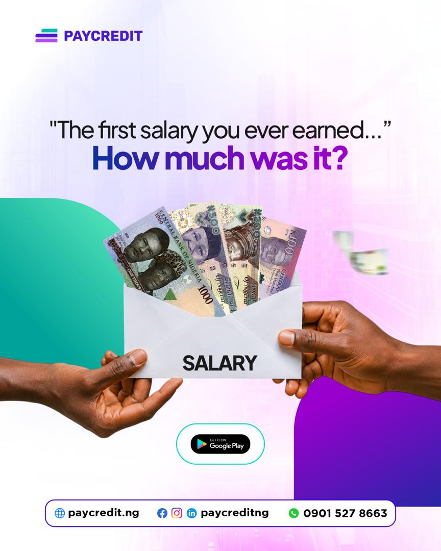 The First Salary You Ever Earned… How Much Was It?